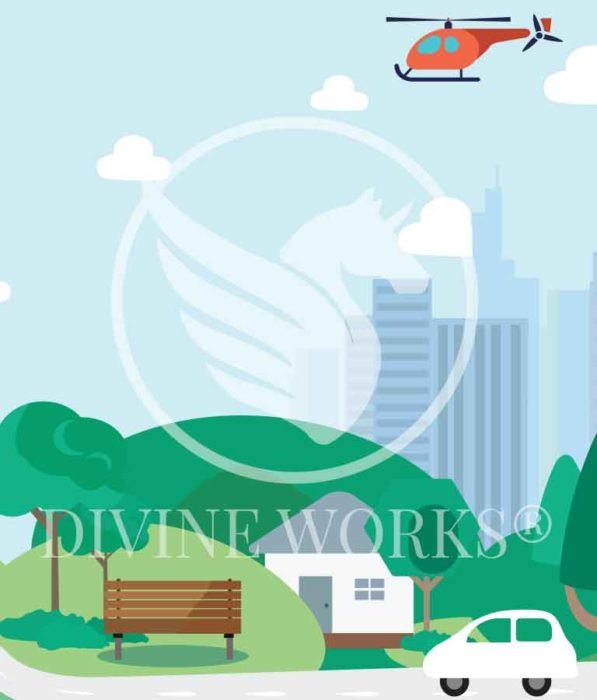 Free Adobe Illustrator Environment Vector Illustration by Divine Works