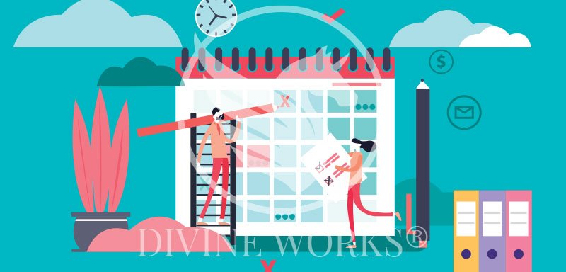 Free Adobe Illustrator Event Planning Vector Illustration by Divine Works