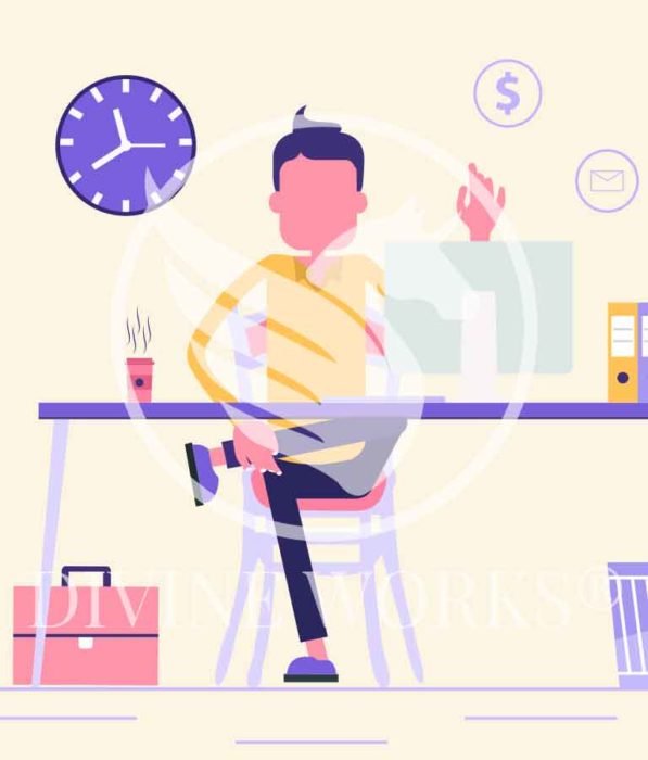 Free Adobe Illustrator Free Lancer Vector Illustration by Divine Works