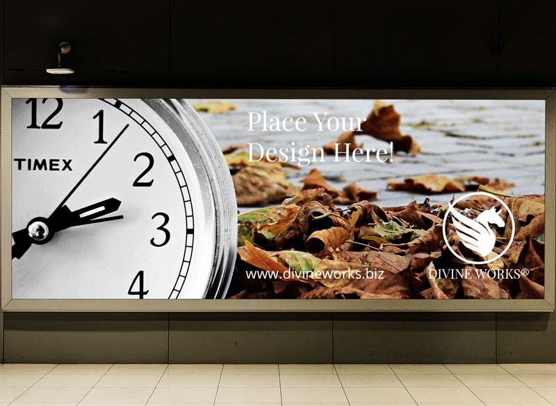 Free Horizontal Billboard Mockup by Divine Works