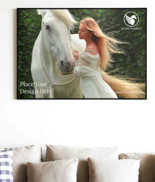 Free Living Room Frame Mockup by Divine Works