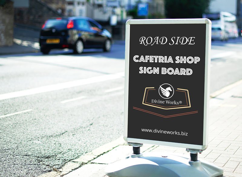 Free Road Side Sign Mockup by Divine Works