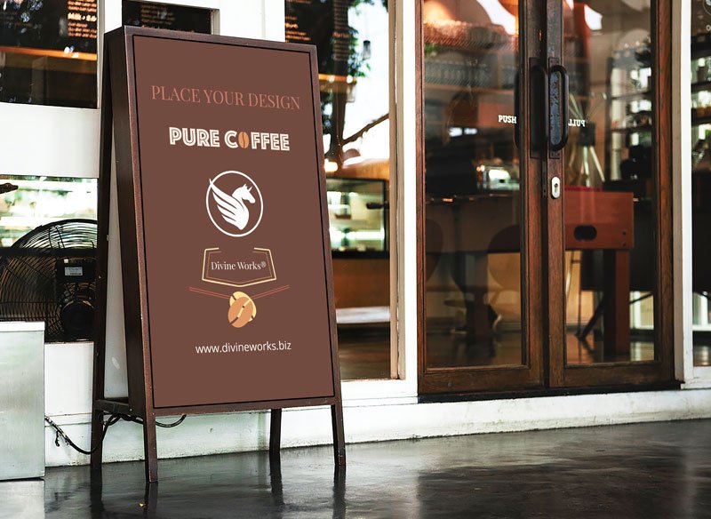 Free Shop Sign Mockup by Divine Works