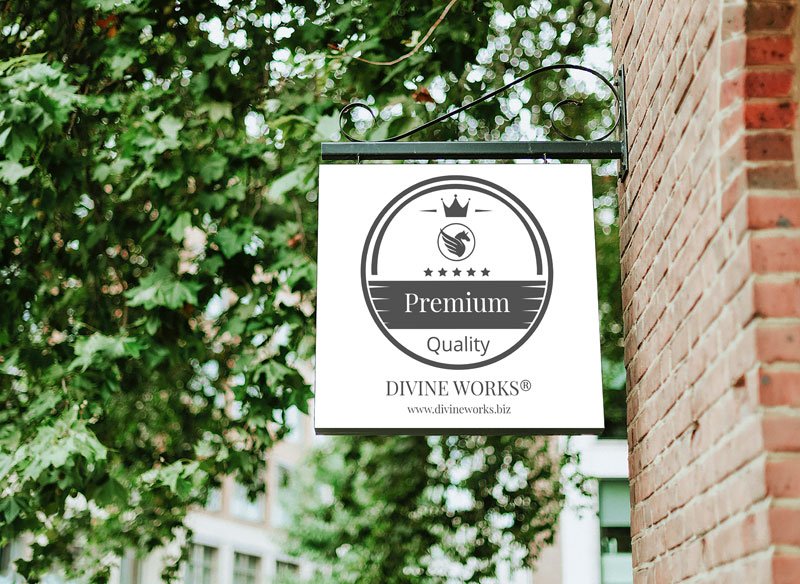 Free Shop Wall Sign Mockup by Divine Works