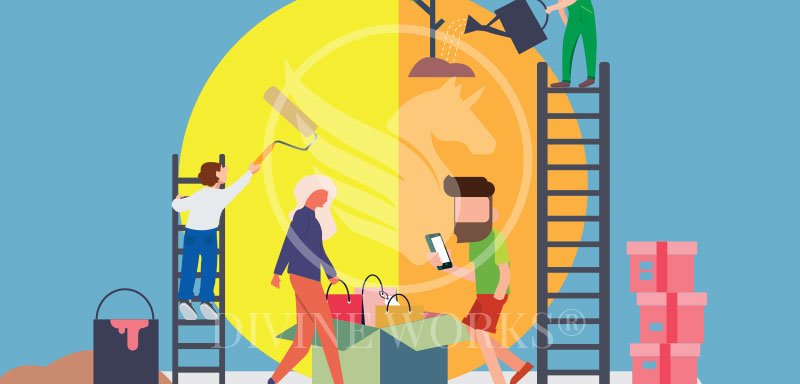 Free Adobe Illustrator Stylized Human Vector Illustration by Divine Works