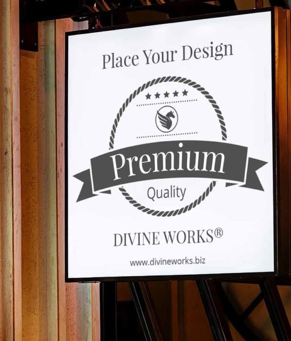 Free Pole Sign Mockup by Divine Works
