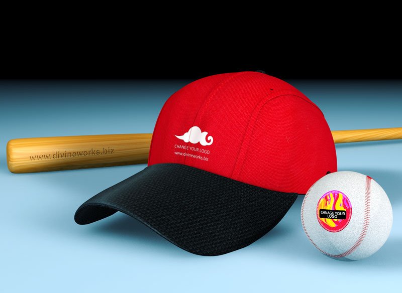 Free Baseball Theme Mockup At Divine Works®