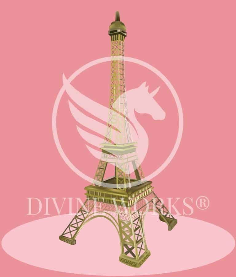 Eiffel Tower Vector Illustration