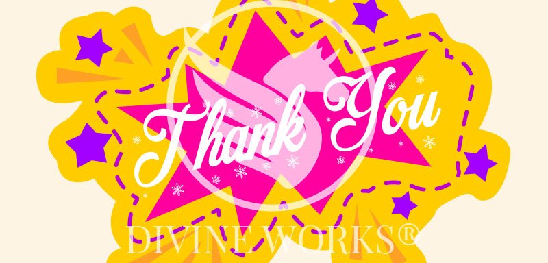 Free Adobe Illustrator Thank You Vector Illustration by Divine Works