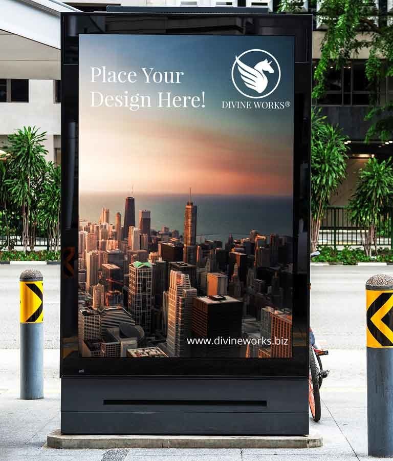 Free Billboard Advertising Mockup by Divine Works