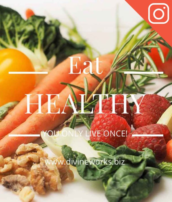 Free Healthy Instagram Templates by Divine Works