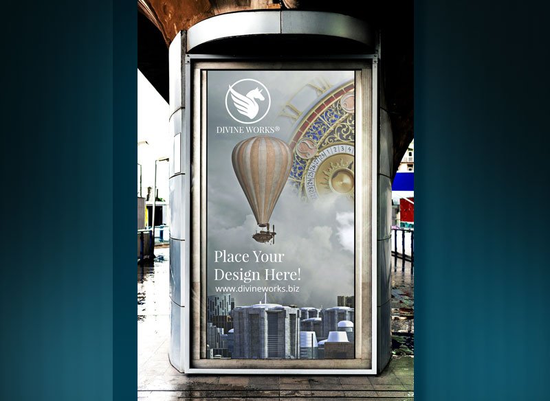 Free Outdoor Advertising Mockup by Divine Works