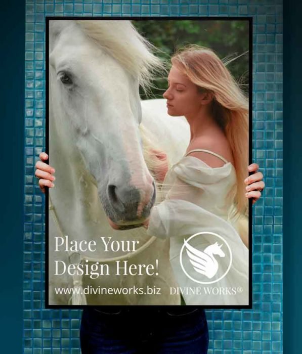 Free Picture Frame In Hand Mockup by Divine Works