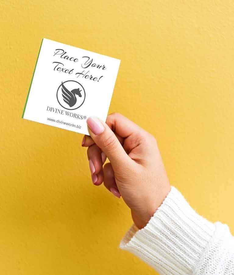 Free Sticky Note In Hand Mockup by Divine Works