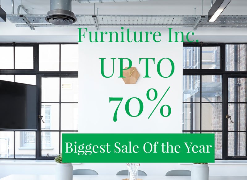 Free Furniture Sale Instagram Post Template by Divine Works