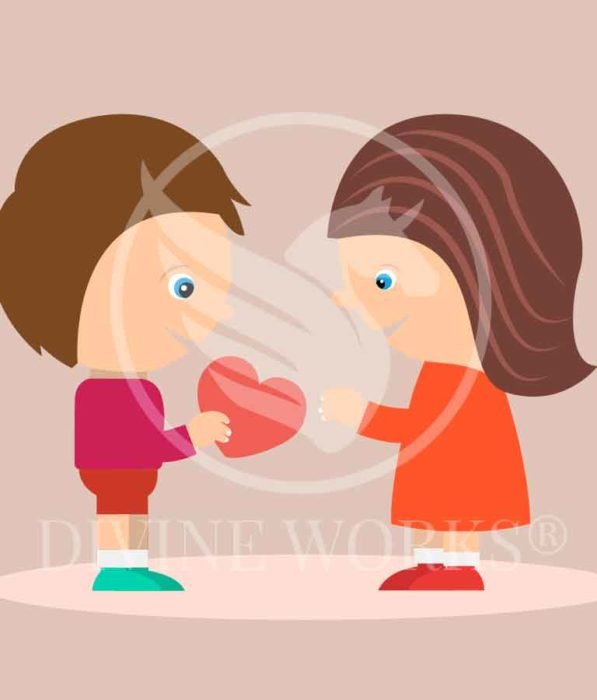 Free Adobe Illustrator Couple Vector Illustration by Divine Works