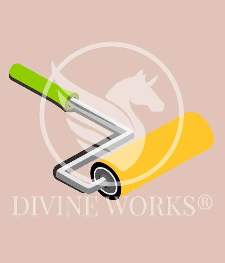 Free Adobe Illustrator Brush Roll Vector Illustration by DIvine Works