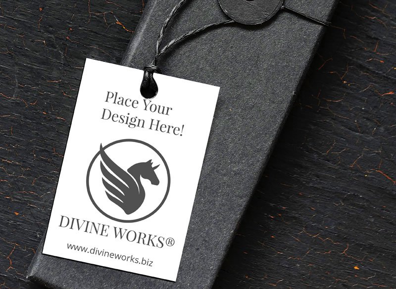 Free Box Packaging Label Mockup by Divine Works