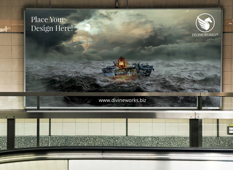 Free Building Advertising Mockup by Divine Works