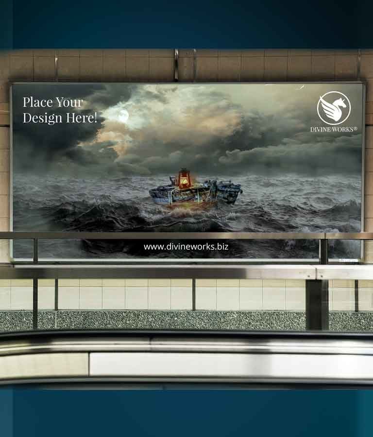 Free Building Advertising Mockup by Divine Works