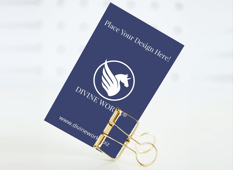 Free Business Card Mockup by Divine Works