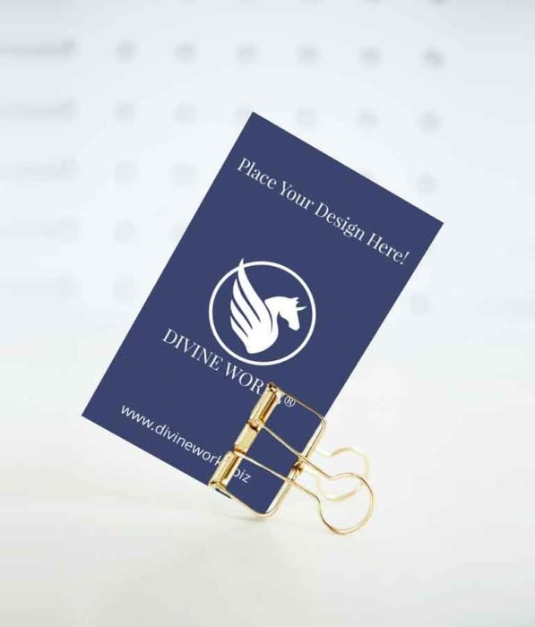 Free Business Card Mockup by Divine Works