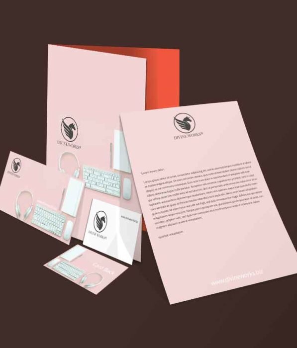 Free Complete Stationary Set Mockup by Divine Works