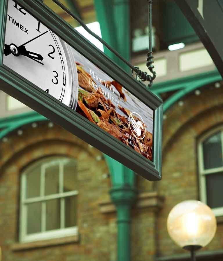 Free Hanging Sign Mockup by Divine Works