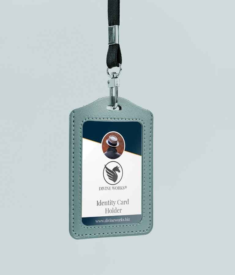 Free Identity Card Holder Mockup by Divine Works