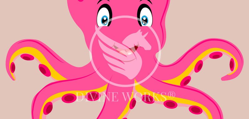 Free Adobe Illustrator Octopus Vector Illustration by Divine Works