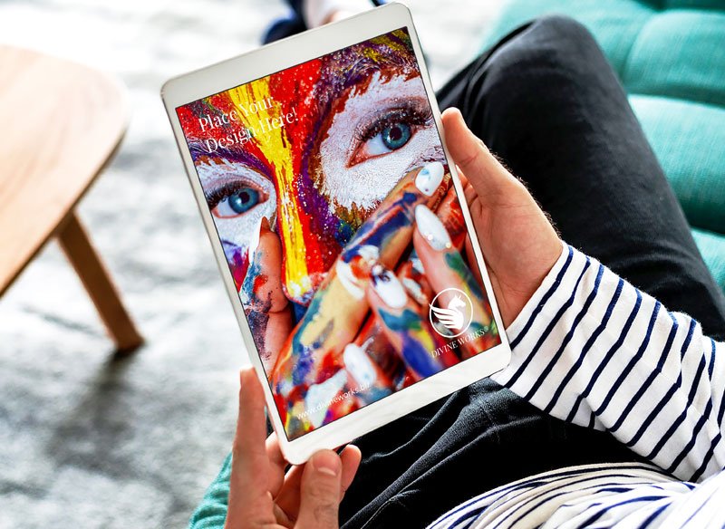 Free Tablet Mockup by Divine Works