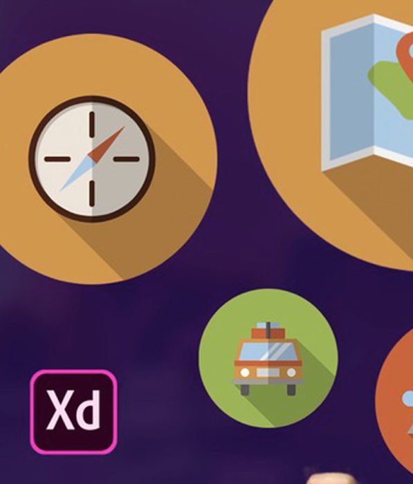 Icon Design in Adobe XD - From Sketching to Flat Icon Sets