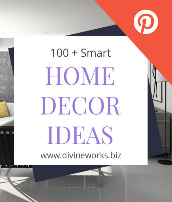 Free Home Decor Pinterest Post Template by Divine Works