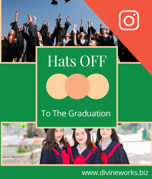 Free Graduation Instagram Post Templates by Divine Works