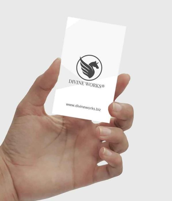Free Business Card In Hand Mockup by Divine Works
