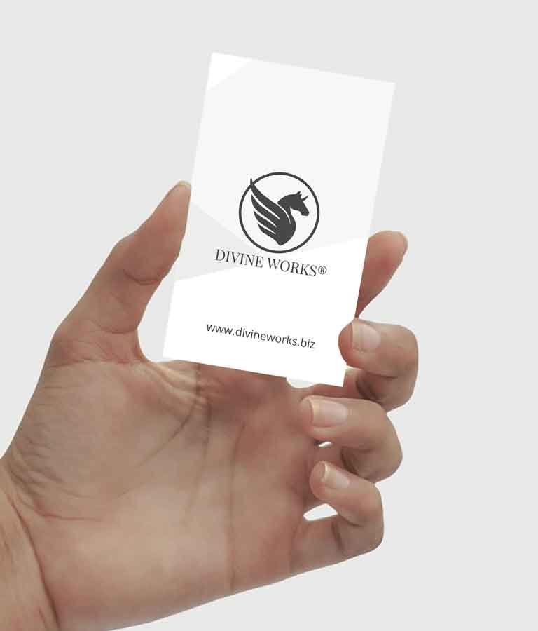 Free Business Card In Hand Mockup by Divine Works