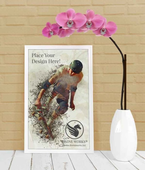 Free Picture Frame Mockup by Divine Works