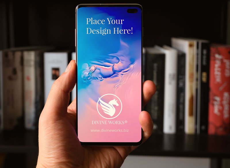 Free Samsung Galaxy S10 Plus Mockup by Divine Works
