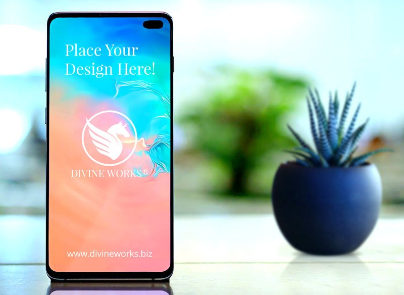 Download Free Samsung Galaxy S10 Plus Mockup by Divine Works