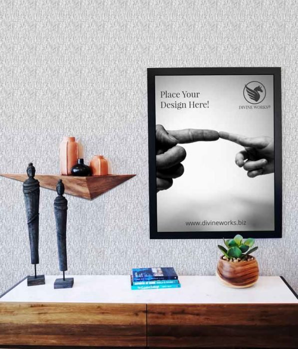 Free Wall Picture Frame Mockup by Divine Works