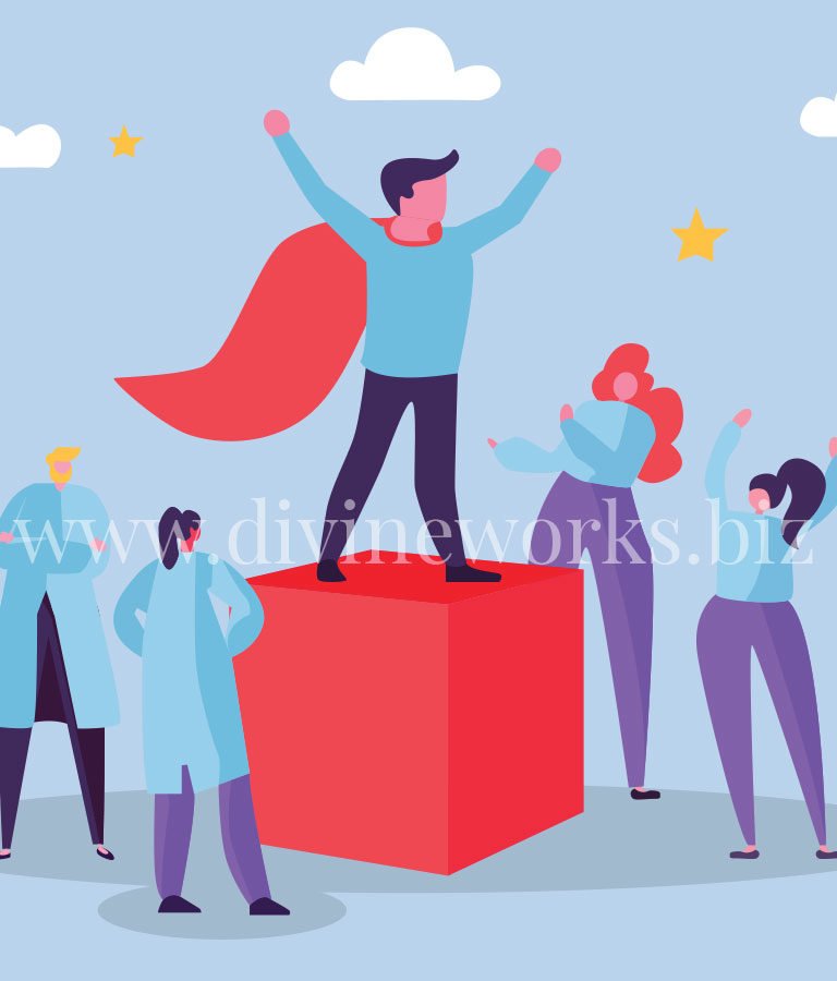 Free Adobe Illustrator Business Leader Vector Illustration by Divine Works