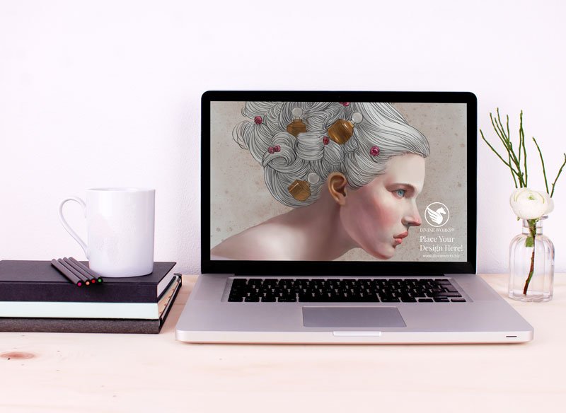Free Apple MacBook Pro Mockup by Divine Works