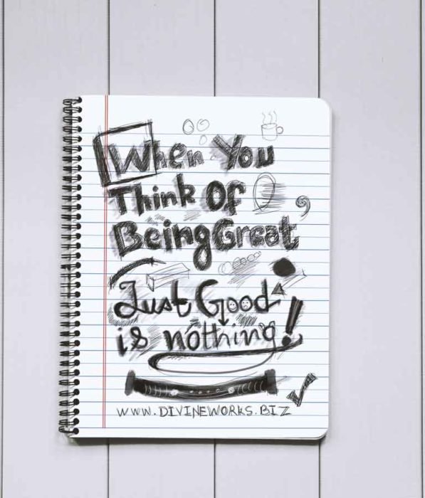 Free NoteBook Mockup by Divine Works