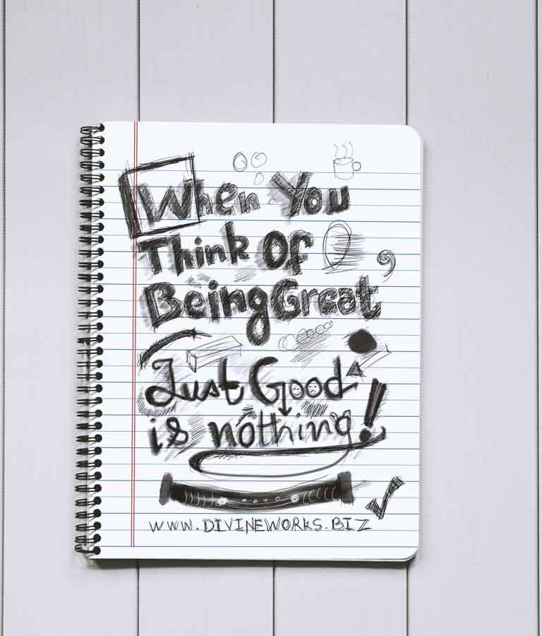 Free NoteBook Mockup by Divine Works