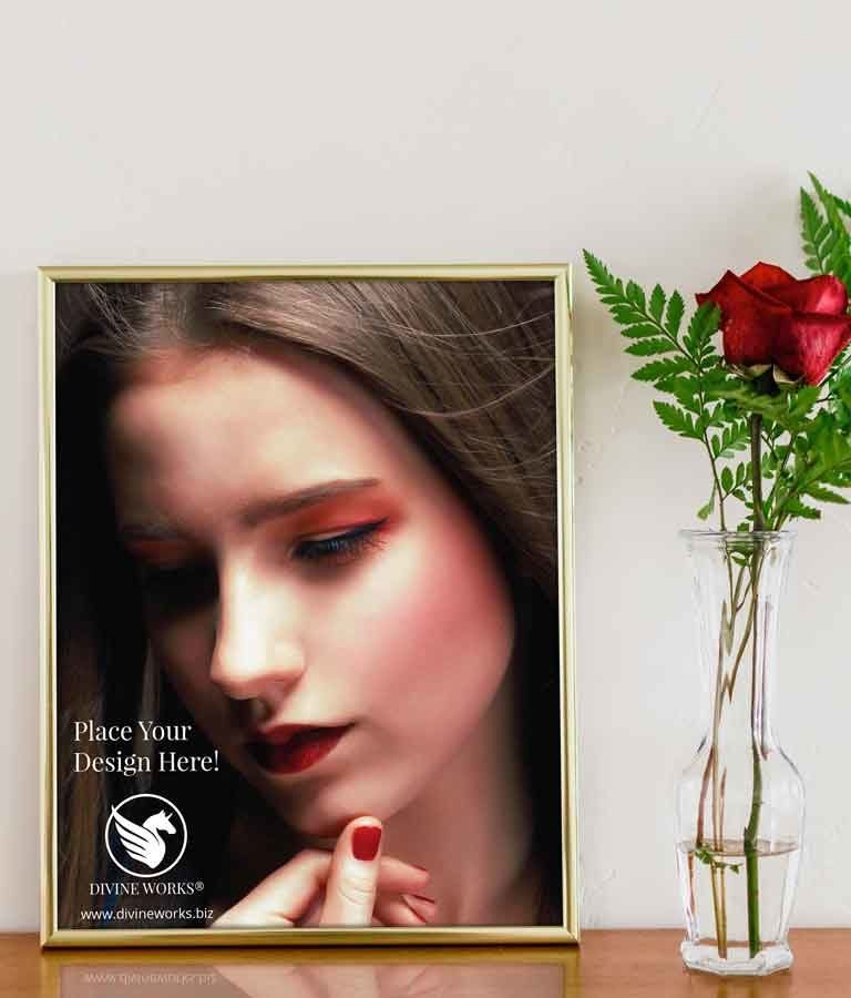 Free Picture Frame Mockup by Divine Works