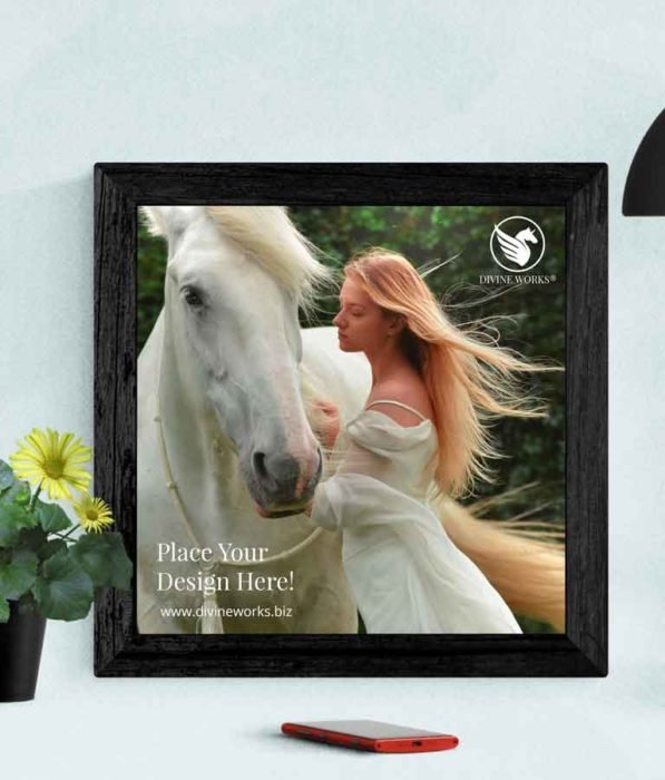 Free Picture Frame Mockup by Divine Works