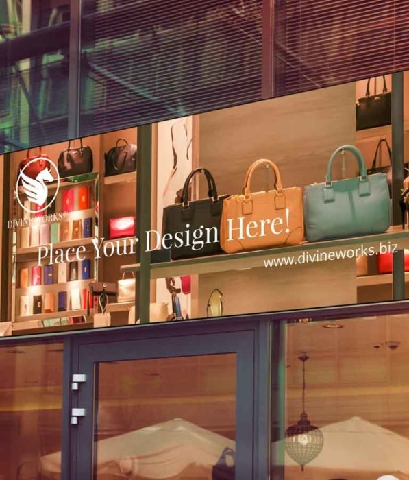 Free Shop Signage Mockup by Divine Works