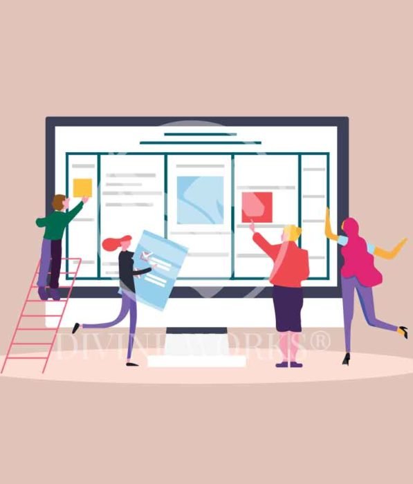 Free Adobe Illustrator Team Planning Vector Illustration by Divine Works