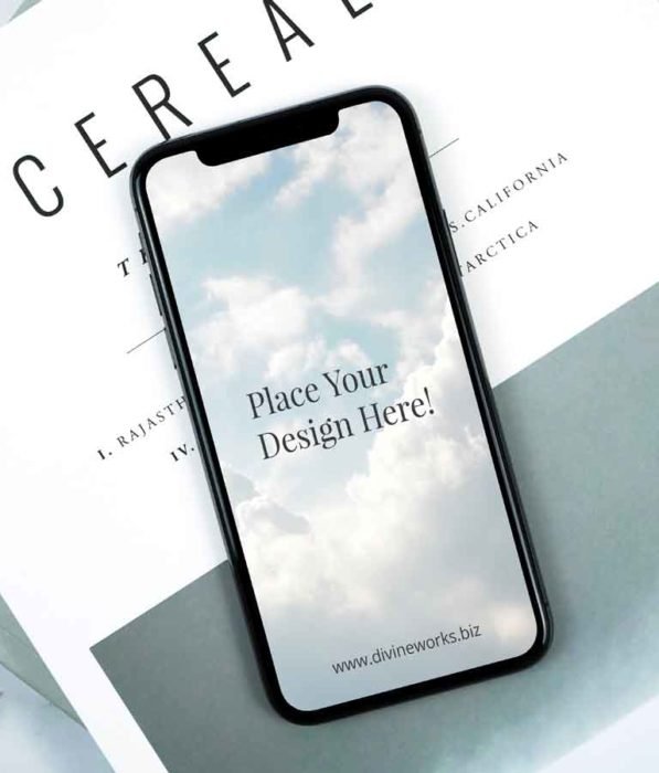 Free iPhone XS Mockup by Divine Works