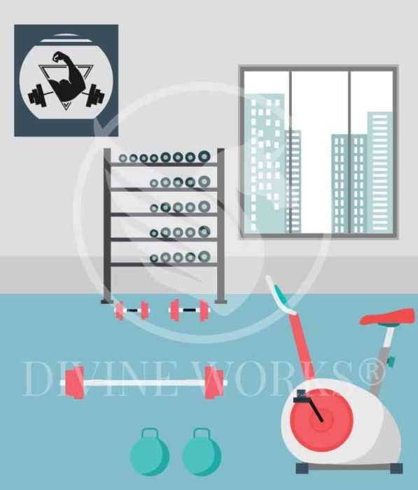 Free Adobe Illustrator Gymnastic Vector Illustration by Divine Works